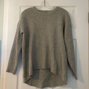 Light Gray Wool Madewell Sweater